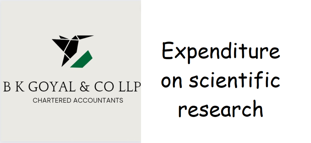 Expenditure on scientific research