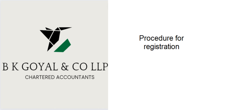 Procedure for registration