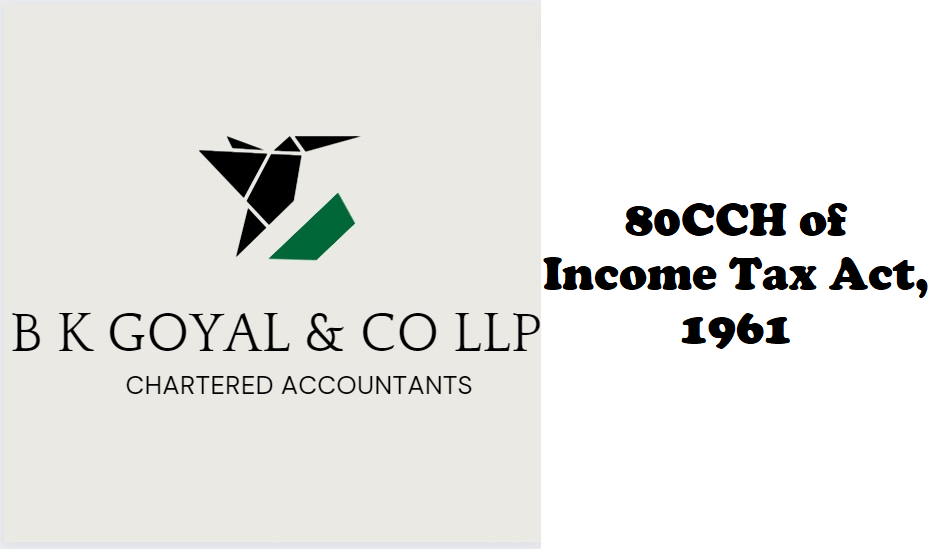 80CCH of Income Tax Act, 1961