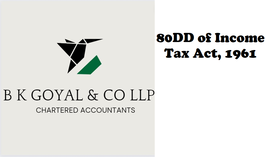 80DD of Income Tax Act, 1961
