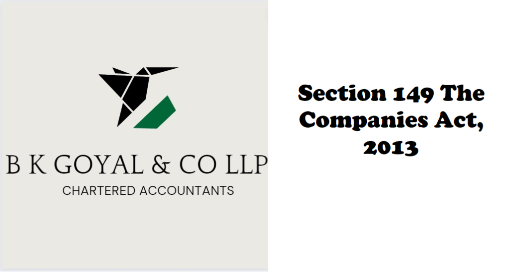 Section 149 The Companies Act, 2013