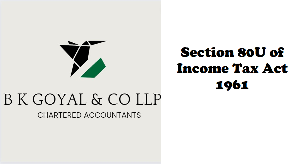section-80u-of-income-tax-act-1961