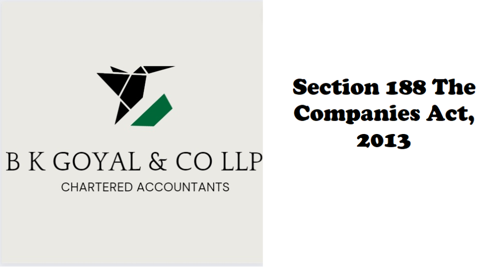 section 188 companies act 2013