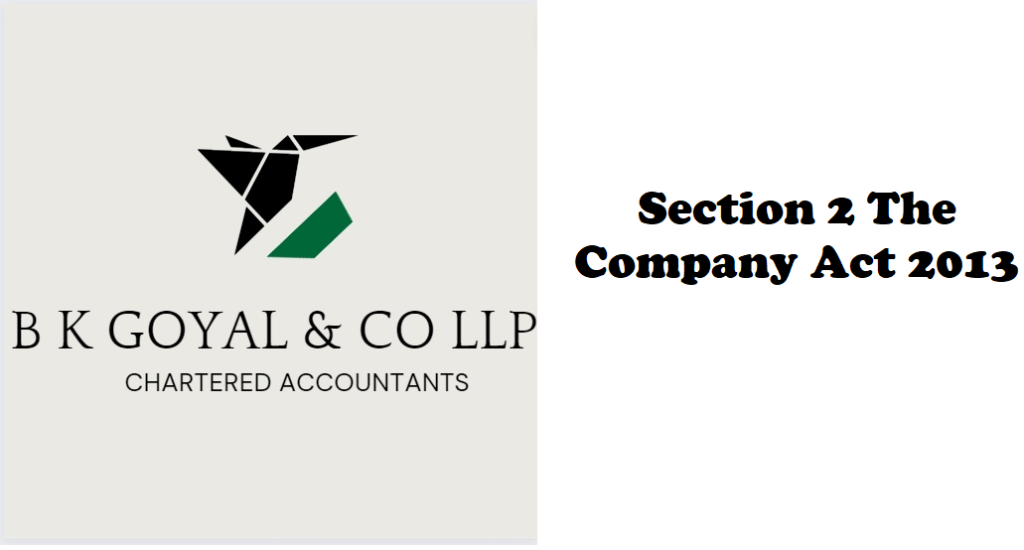 Section 2 The Company Act 2013