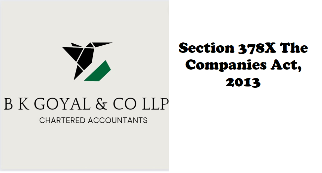 Section 378X The Companies Act, 2013
