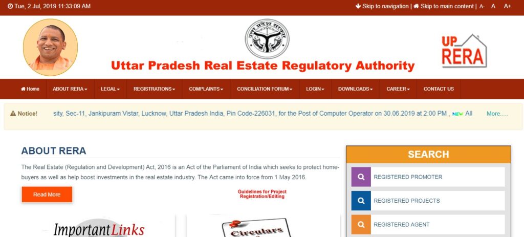 RERA Uttar Pradesh