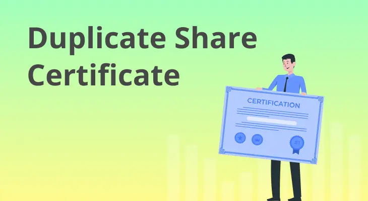 Procedure for Issue of Duplicate Share Certificate in India