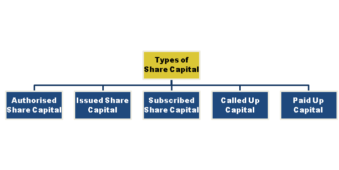 types of share capital