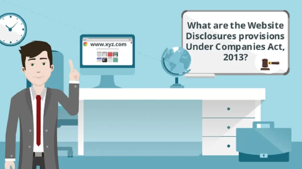 mandatory website disclosures under the companies act 2013