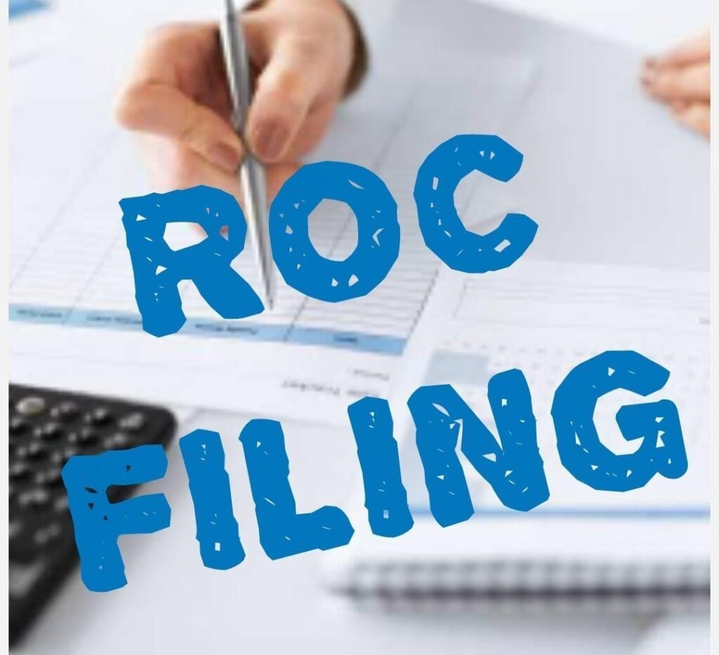 Why is ROC filing needed