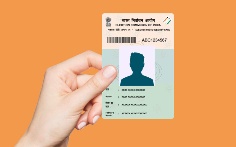 epic number in voter id