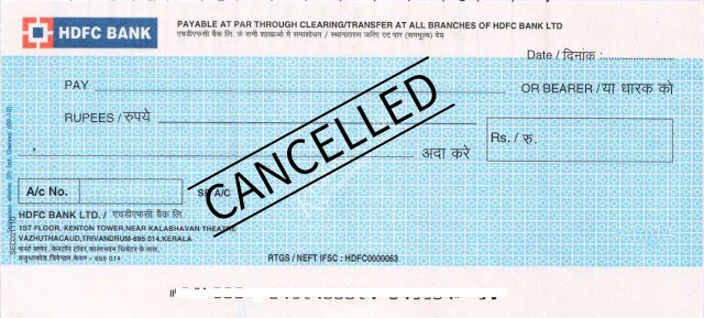 cancelled cheque