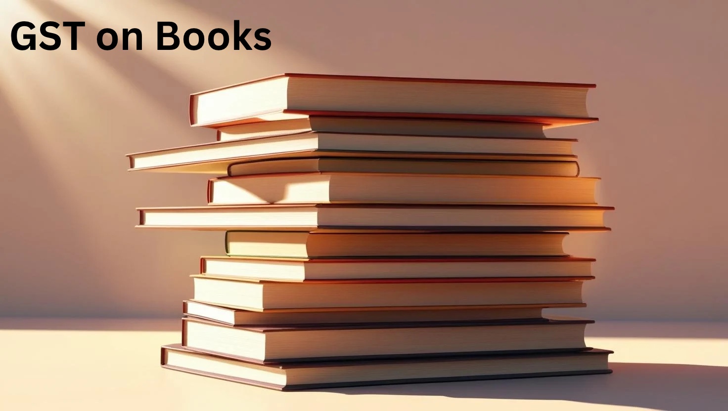GST ON BOOKS