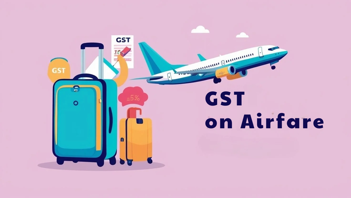 gst on air fare