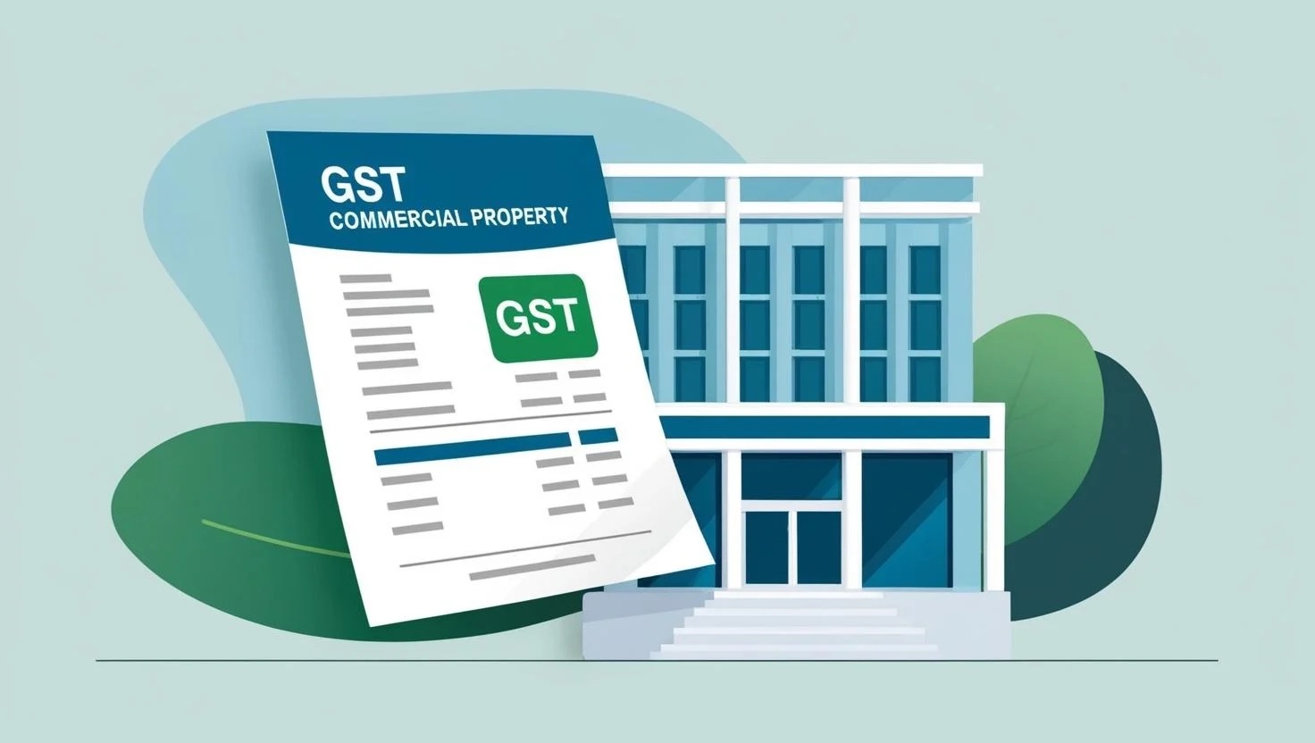 gst on commercial property
