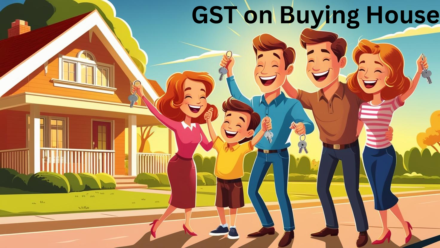 gst on buying house