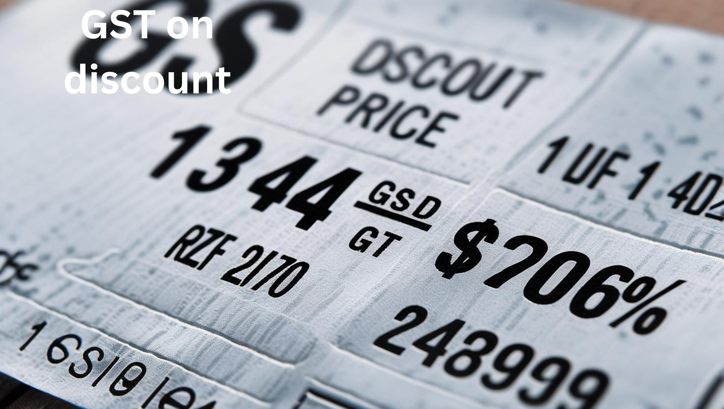 gst on discount