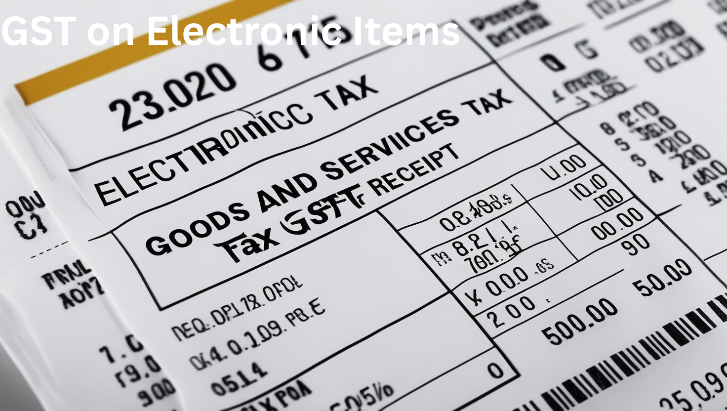 gst on electronic items
